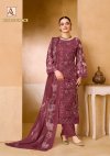 Royale Grace By Alok Cambric Cotton Dress Material